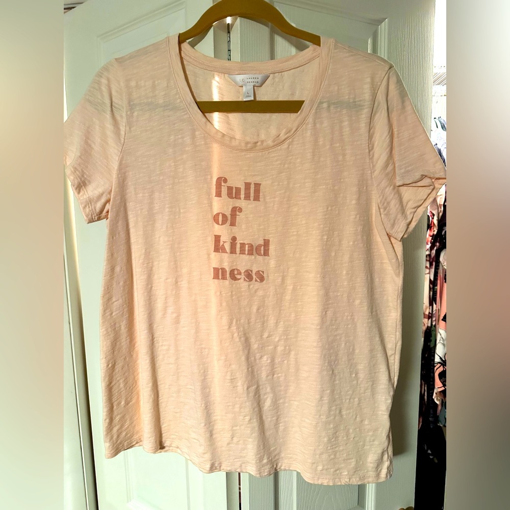 Lauren Conrad Kindness Short Sleeve Top